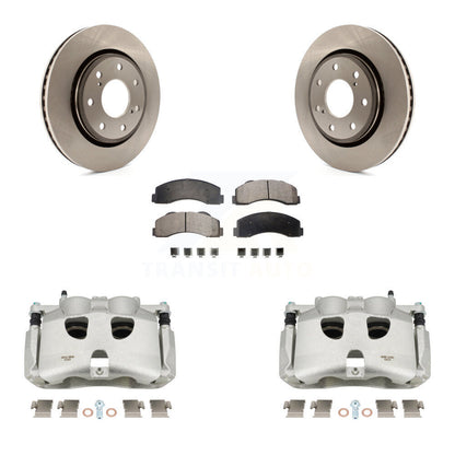 [Avant] Disque et plaquette de frein pour 12-14 Ford F-150 With 7 Lug Wheels KC8-100349P
