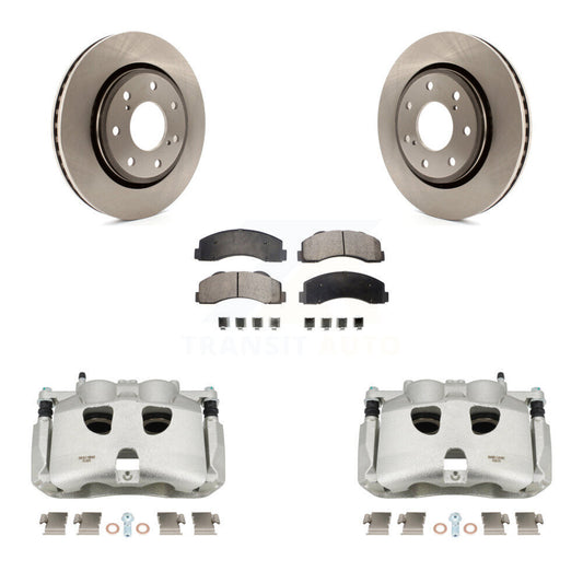 [Avant] Disque et plaquette de frein pour 12-14 Ford F-150 With 7 Lug Wheels KC8-100349P