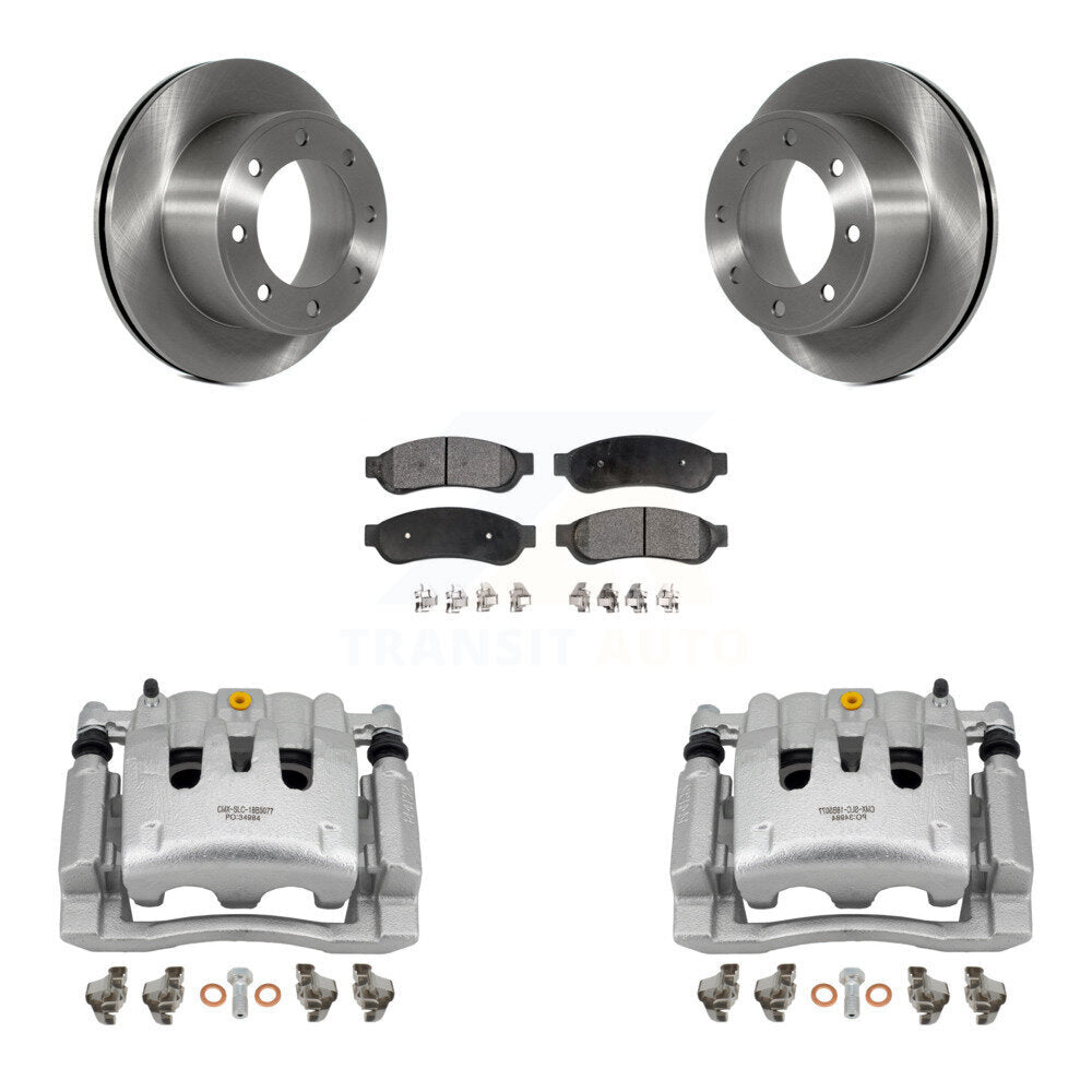 [Arrière] Disque et plaquette de frein pour Ford F-250 Super Duty F-350 KC8-100350T