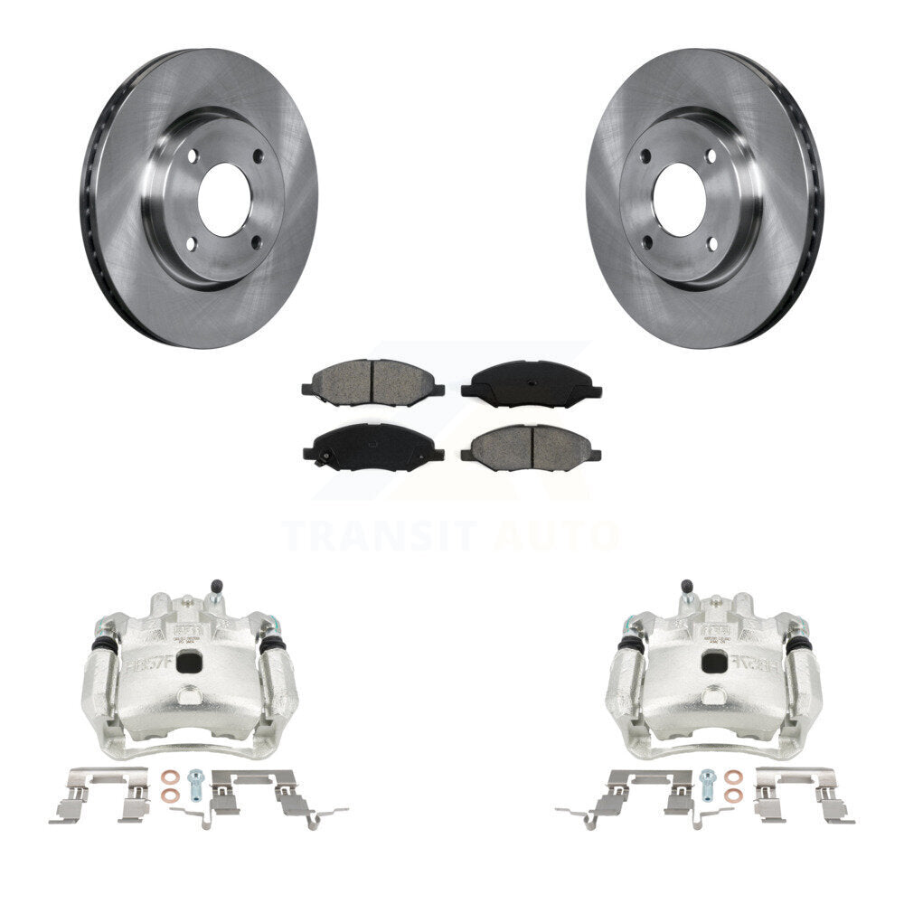 [Avant] Disque et plaquette de frein pour 2008 Nissan Versa 4-Wheel ABS KC8-100352S