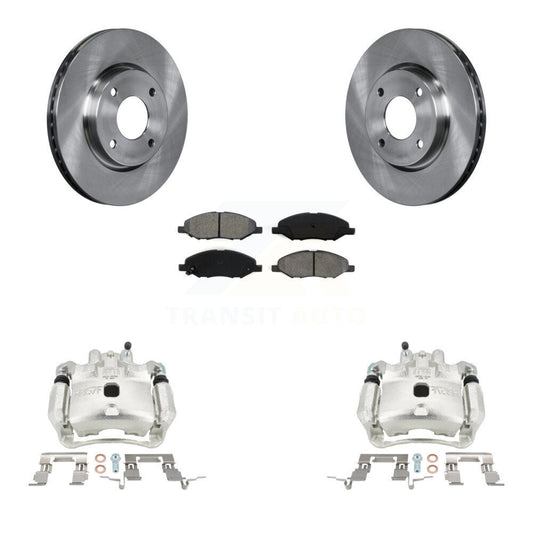 [Avant] Disque et plaquette de frein pour 2008 Nissan Versa 4-Wheel ABS KC8-100352S