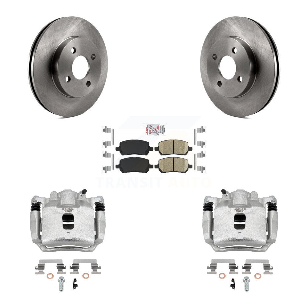 [Avant] Disque et plaquette de frein pour Saturn Ion Chevrolet Cobalt Pontiac KC8-100355N