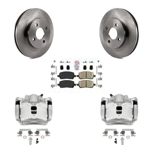 [Avant] Disque et plaquette de frein pour Saturn Ion Chevrolet Cobalt Pontiac KC8-100356N