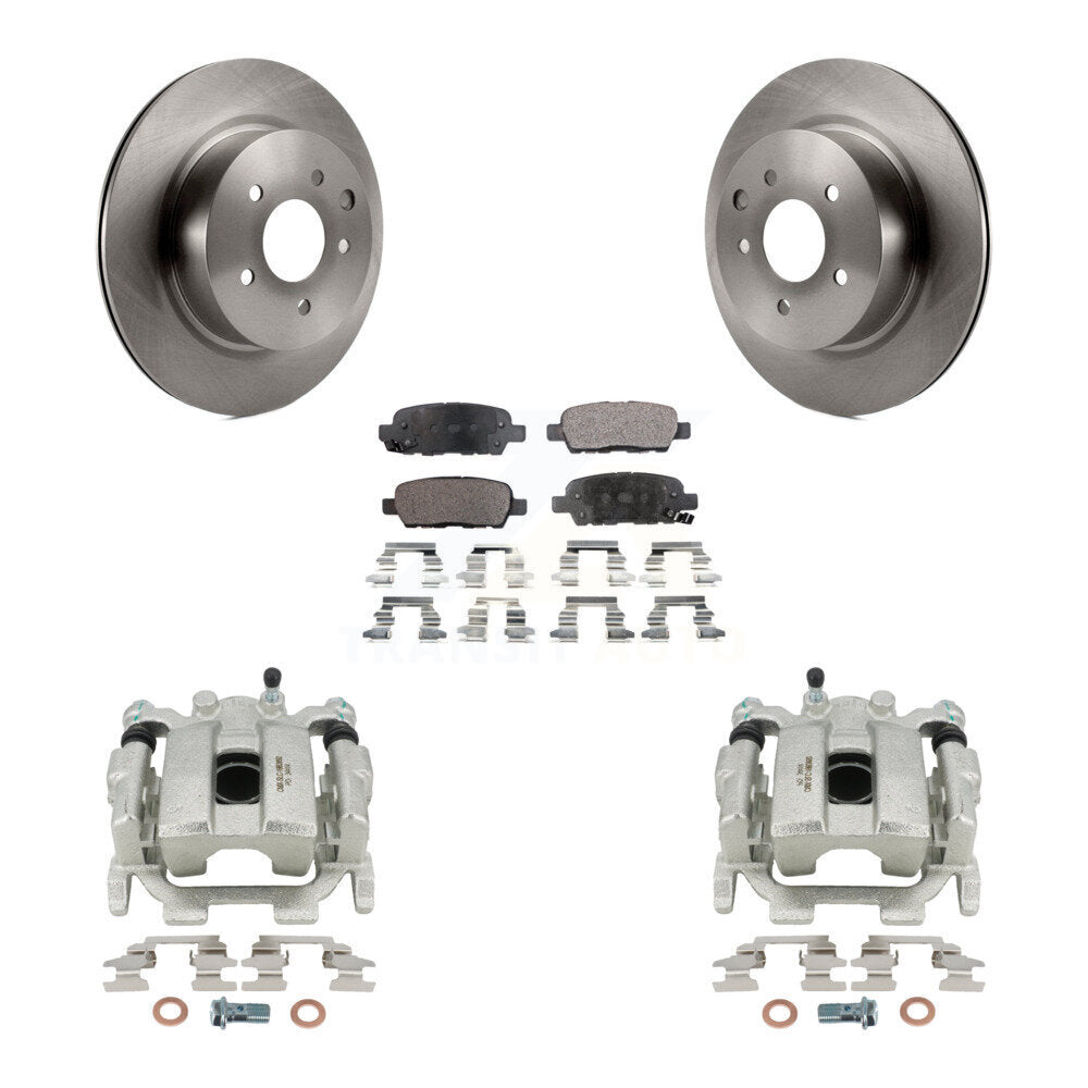 [Arrière] Disque et plaquette de frein pour 2008-2012 INFINITI EX35 KC8-100357T