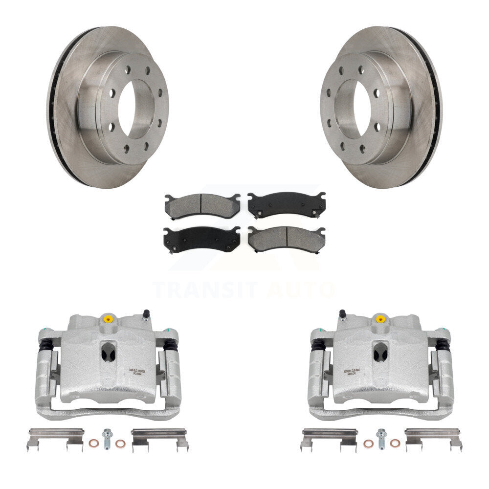[Arrière] Disque et plaquette de frein pour Chevrolet GMC Sierra 2500 HD Hummer KC8-100358S