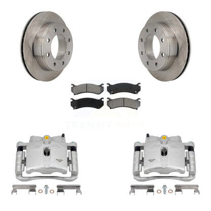 [Arrière] Disque et plaquette de frein pour Chevrolet GMC Sierra 2500 HD Hummer KC8-100358S