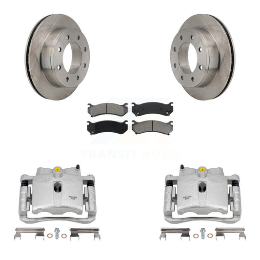 [Arrière] Disque et plaquette de frein pour Chevrolet GMC Sierra 2500 HD Hummer KC8-100358S