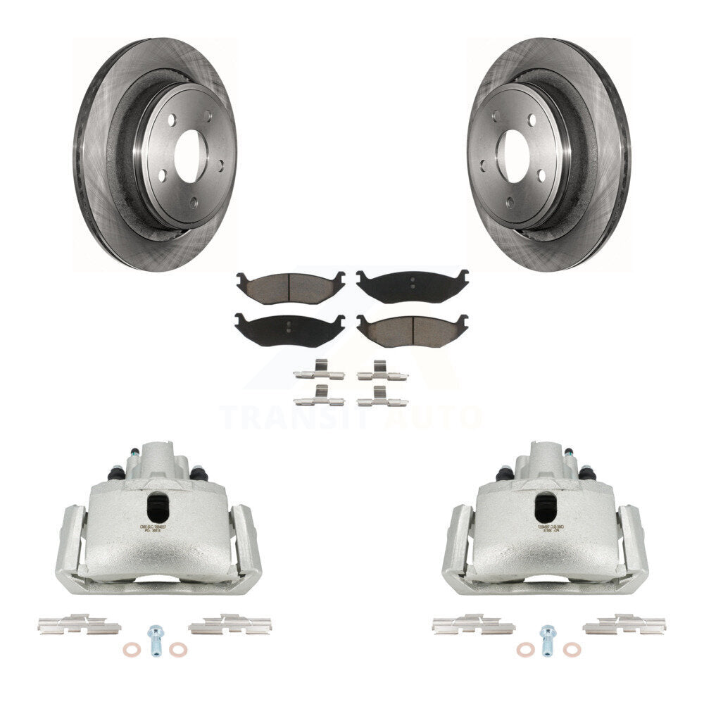 [Arrière] Disque et plaquette de frein pour Ram 1500 Classic Dodge Durango Chrysler KC8-100361C