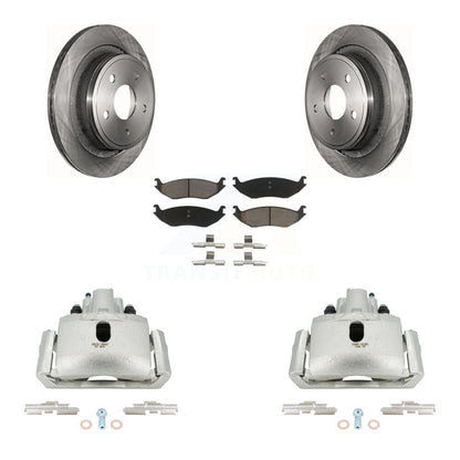 [Arrière] Disque et plaquette de frein pour Ram 1500 Classic Dodge Durango Chrysler KC8-100361C