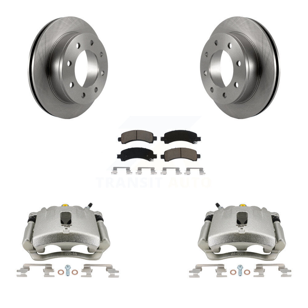 [Arrière] Disque et plaquette de frein pour GMC Chevrolet Savana 3500 2500 Express KC8-100365C