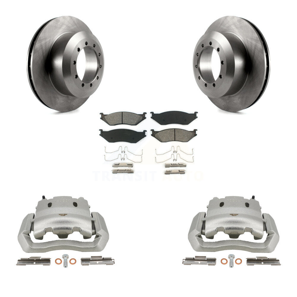 [Arrière] Disque et plaquette de frein pour Ford E-550 Super Duty F-450 F-550 KC8-100366S