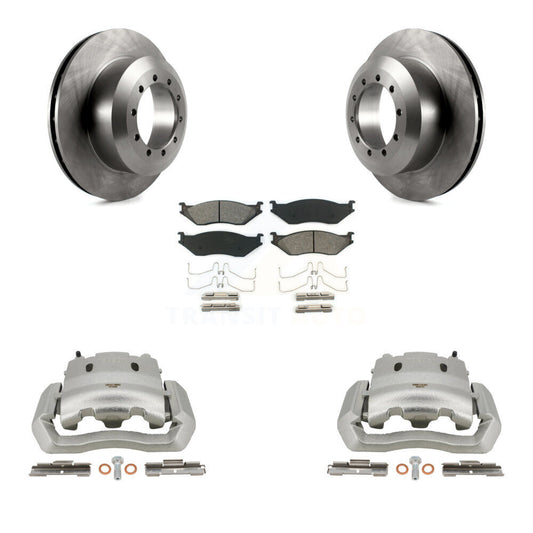 [Arrière] Disque et plaquette de frein pour Ford E-550 Super Duty F-450 F-550 KC8-100366S