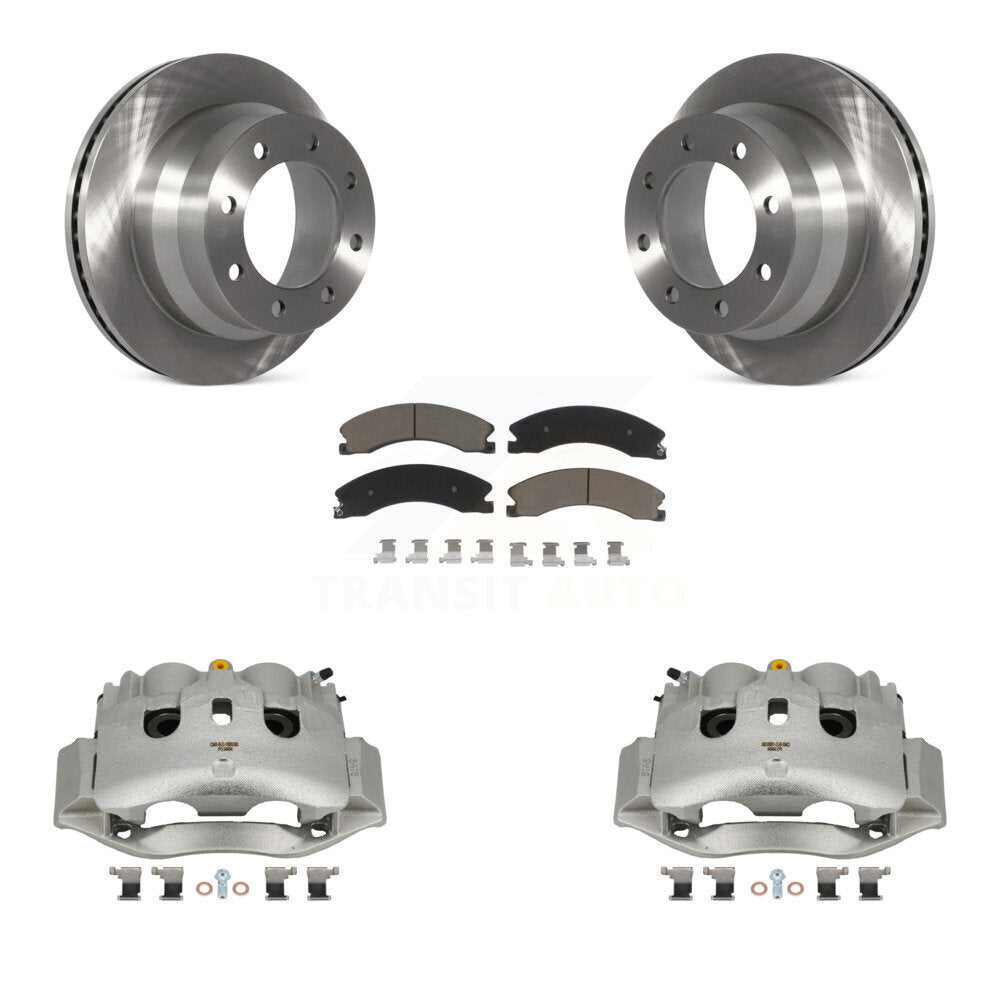 [Arrière] Disque et plaquette de frein pour GMC Savana 3500 Chevrolet Express 4500 KC8-100367C