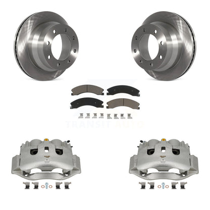 [Arrière] Disque et plaquette de frein pour GMC Savana 3500 Chevrolet Express 4500 KC8-100367C