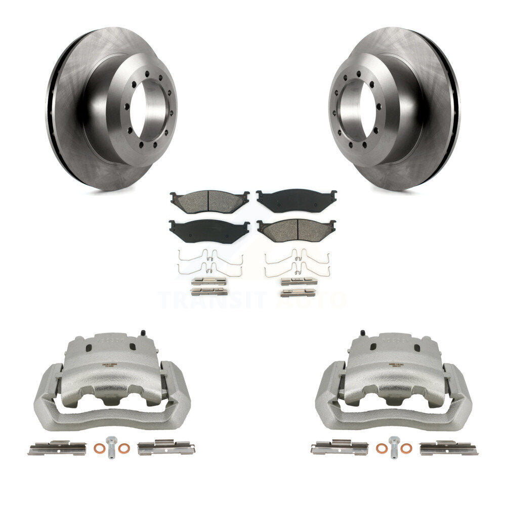 [Arrière] Disque et plaquette de frein pour Ford E-550 Super Duty F-450 F-550 KC8-100367S