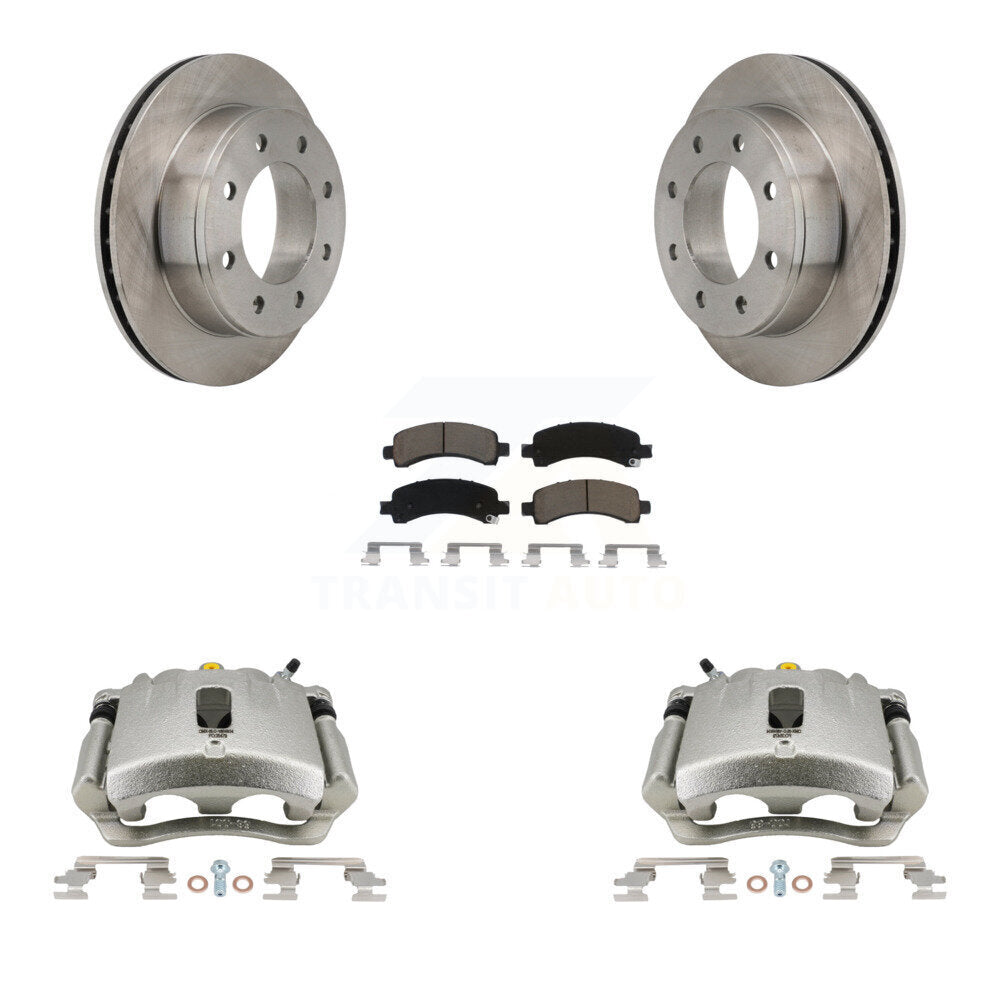 [Arrière] Disque et plaquette de frein pour Chevrolet GMC Express 2500 Savana 3500 KC8-100368C