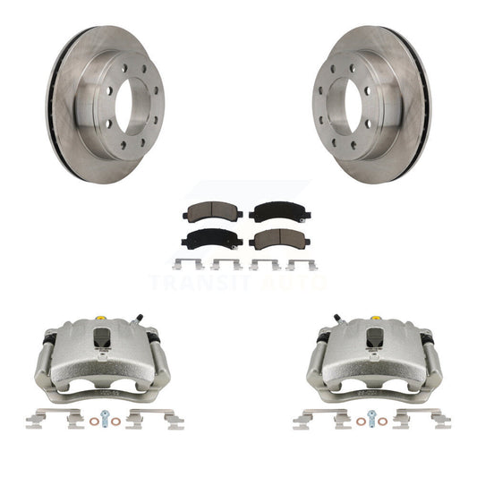 [Arrière] Disque et plaquette de frein pour Chevrolet GMC Express 2500 Savana 3500 KC8-100368C