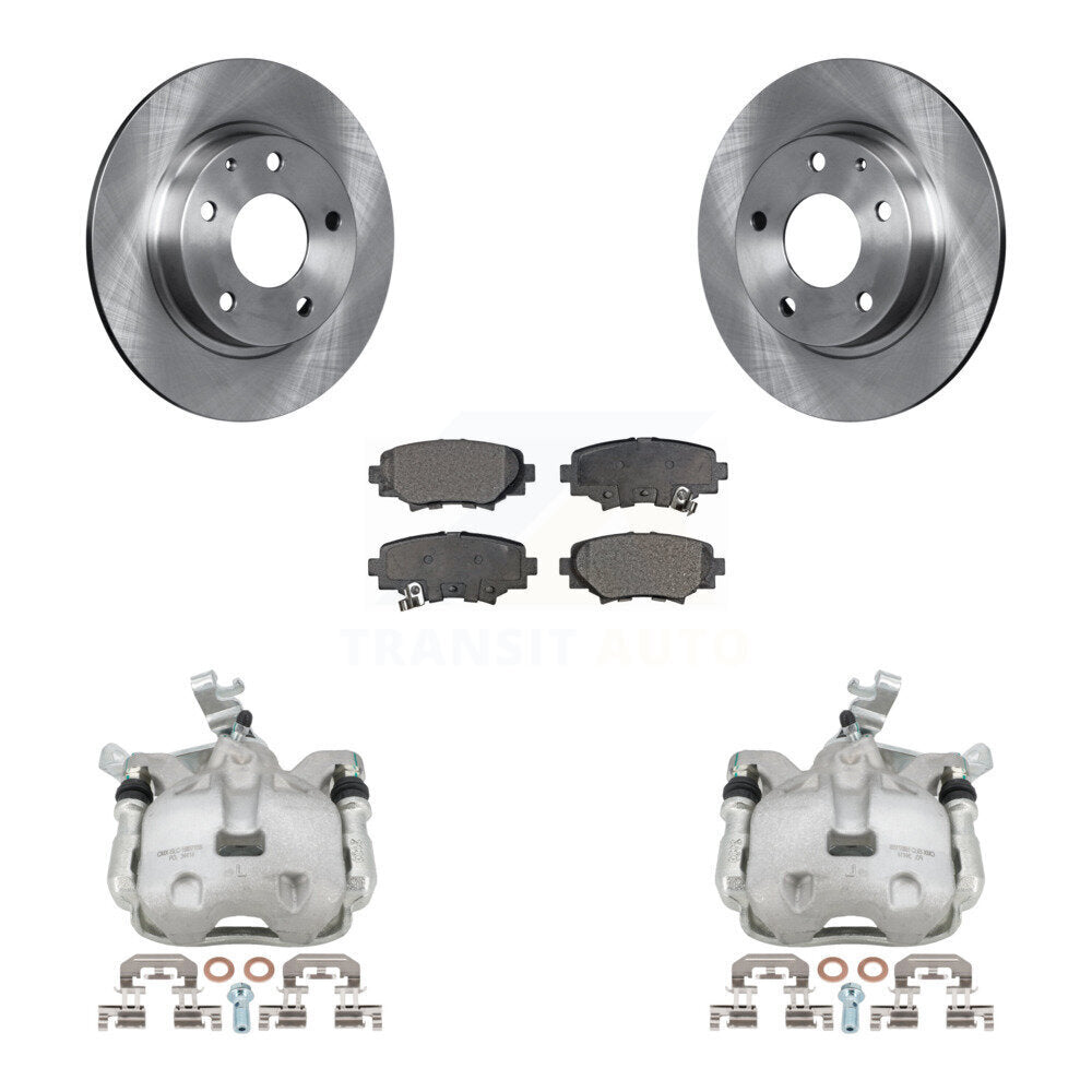 [Arrière] Disque et plaquette de frein pour 2014-2016 Mazda 3 Sport 2.5L/2.0L KC8-100369P