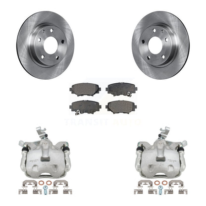 [Arrière] Disque et plaquette de frein pour 2014-2016 Mazda 3 Sport 2.5L/2.0L KC8-100369P