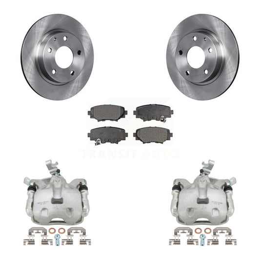 [Arrière] Disque et plaquette de frein pour 2014-2016 Mazda 3 Sport 2.5L/2.0L KC8-100369P