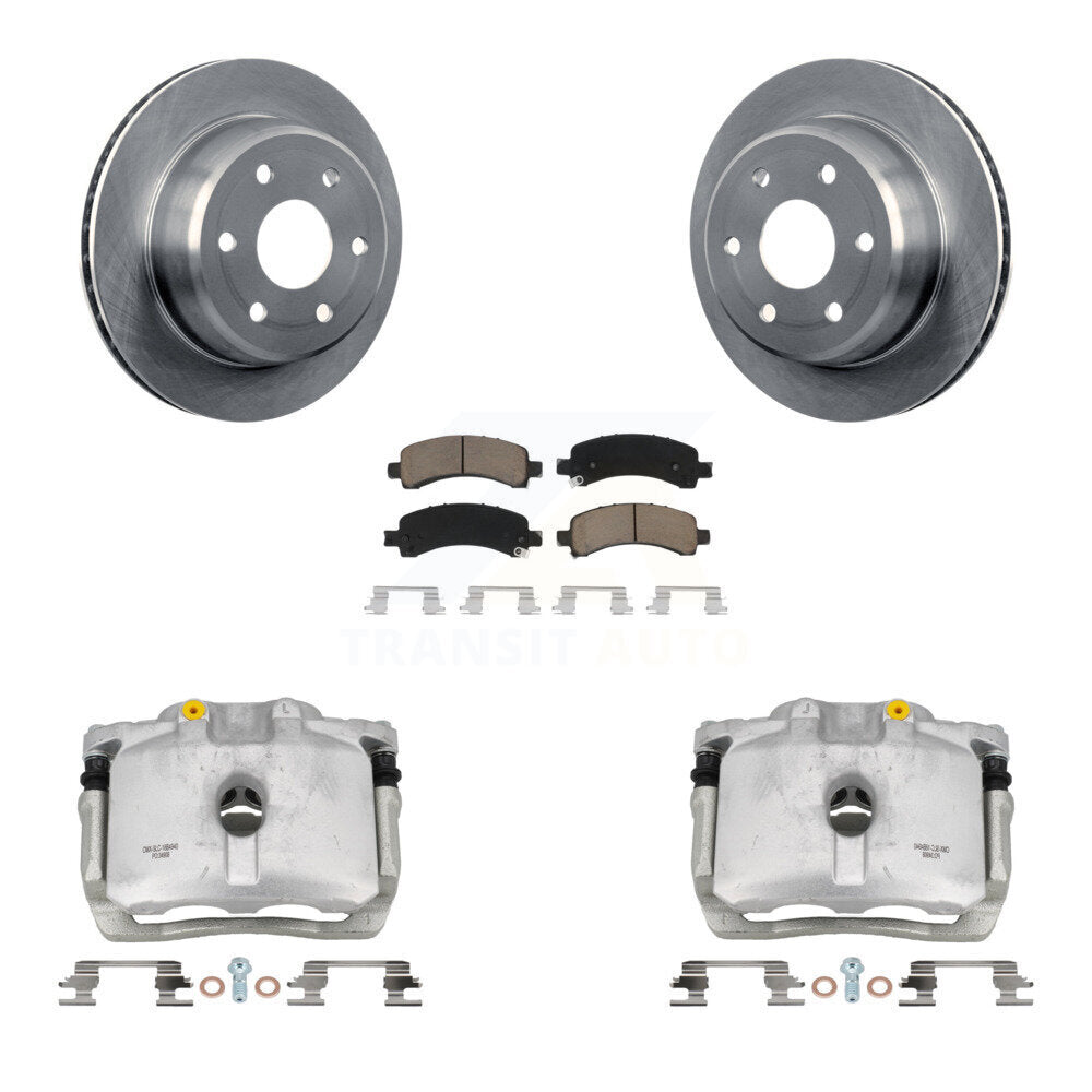 [Arrière] Disque et plaquette de frein pour Chevrolet GMC Avalanche 1500 Express Yukon KC8-100372C