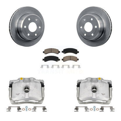 [Arrière] Disque et plaquette de frein pour Chevrolet GMC Avalanche 1500 Express Yukon KC8-100372C