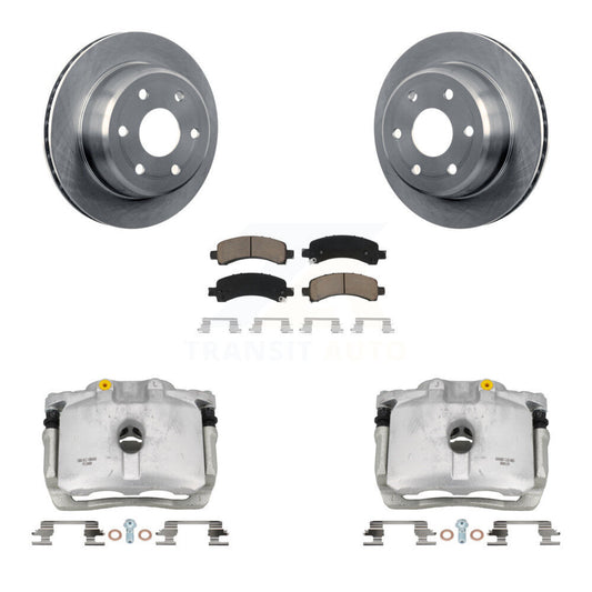[Arrière] Disque et plaquette de frein pour Chevrolet GMC Avalanche 1500 Express Yukon KC8-100372C