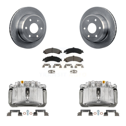 [Arrière] Disque et plaquette de frein pour Chevrolet Silverado 1500 GMC Avalanche XL KC8-100373C