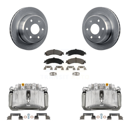 [Arrière] Disque et plaquette de frein pour Chevrolet Silverado 1500 GMC Avalanche XL KC8-100373C