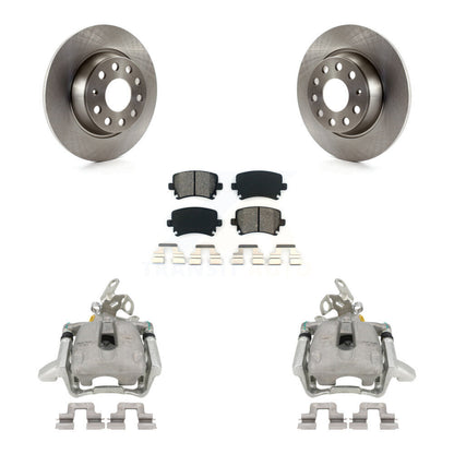 [Arrière] Disque et plaquette de frein pour Volkswagen Jetta GTI Audi A3 Quattro KC8-100378S