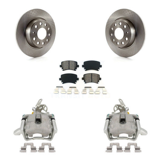 [Arrière] Disque et plaquette de frein pour Volkswagen Jetta GTI Audi A3 Quattro KC8-100378S