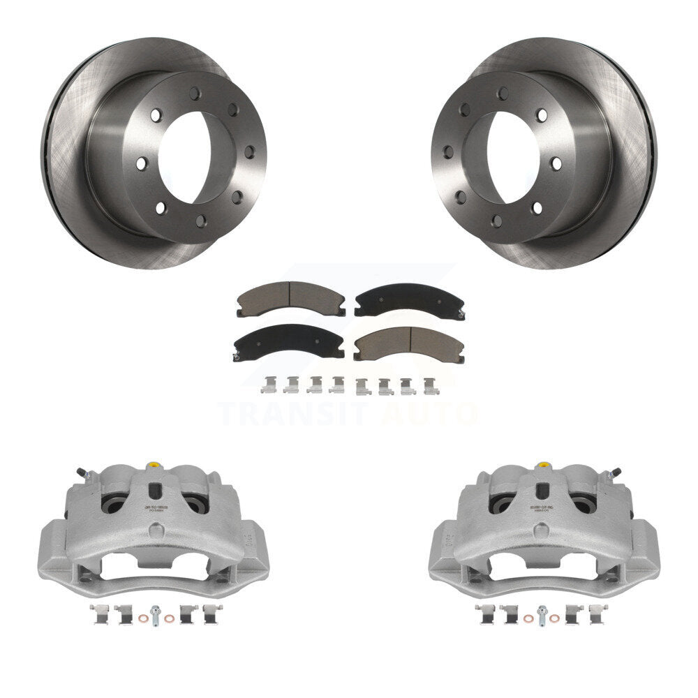[Arrière] Disque et plaquette de frein pour GMC Sierra 3500 HD Chevrolet Silverado KC8-100379C