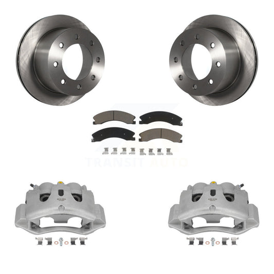 [Arrière] Disque et plaquette de frein pour GMC Sierra 3500 HD Chevrolet Silverado KC8-100379C