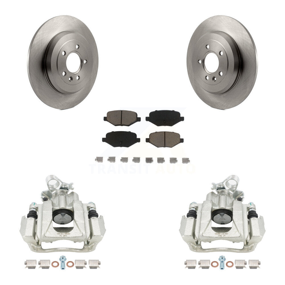 [Arrière] Disque et plaquette de frein pour Ford Explorer Flex Taurus Lincoln MKT KC8-100381C