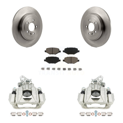 [Arrière] Disque et plaquette de frein pour Ford Explorer Flex Taurus Lincoln MKT KC8-100381C