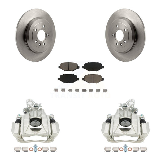 [Arrière] Disque et plaquette de frein pour Ford Explorer Flex Taurus Lincoln MKT KC8-100381C