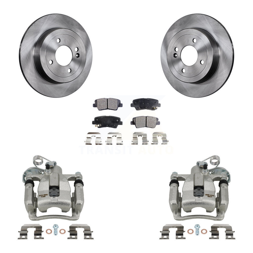 [Arrière] Disque et plaquette de frein pour 2012-2016 Hyundai Accent KC8-100381P