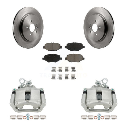[Arrière] Disque et plaquette de frein pour Ford Explorer Flex Taurus Police Sedan MKS KC8-100383C
