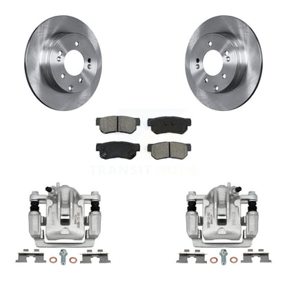 [Arrière] Disque et plaquette de frein pour 2006 Hyundai Sonata 3.3L To 03 06 KC8-100391S