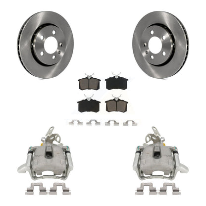 [Arrière] Disque et plaquette de frein pour 2005 Volkswagen Jetta 2.5L KC8-100399C