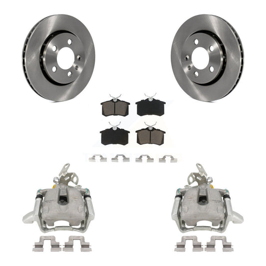 [Arrière] Disque et plaquette de frein pour 2005 Volkswagen Jetta 2.5L KC8-100399C