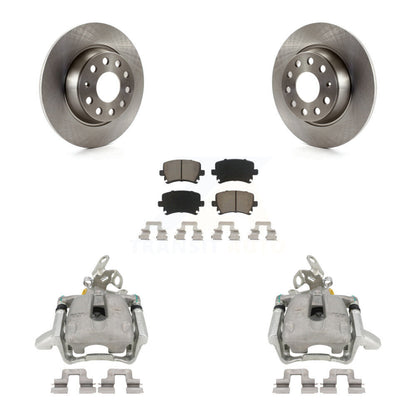 [Arrière] Disque et plaquette de frein pour Volkswagen Jetta GTI Audi A3 Quattro KC8-100400C