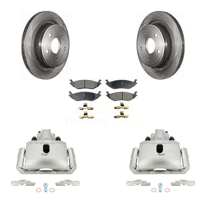 [Arrière] Disque et plaquette de frein pour Ram 1500 Classic Dodge Durango Aspen KC8-100401P