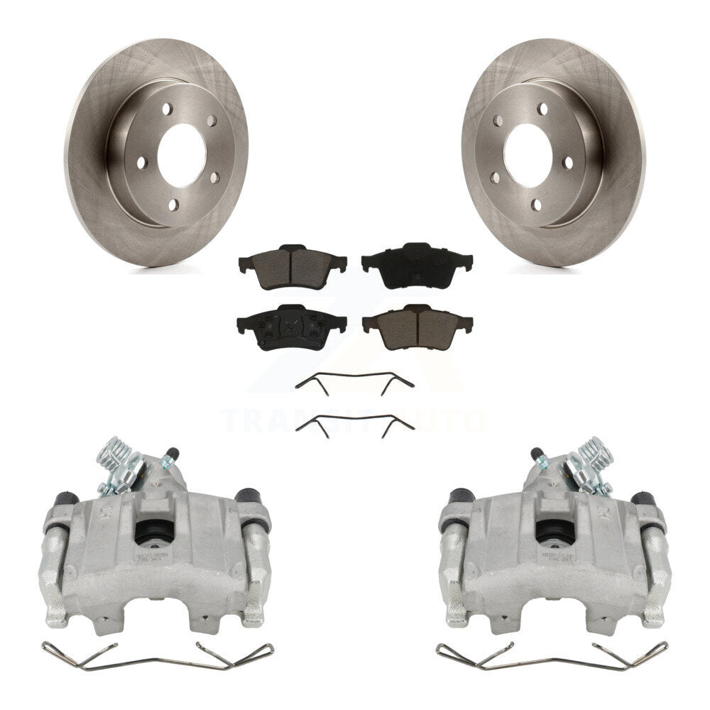 [Arrière] Disque et plaquette de frein pour 2004-2005 Mazda 3 2.0L KC8-100410C