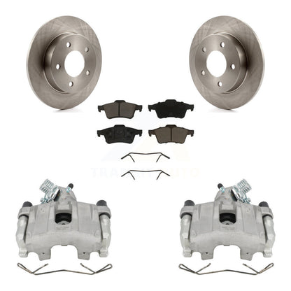 [Arrière] Disque et plaquette de frein pour 2004-2005 Mazda 3 2.0L KC8-100410C