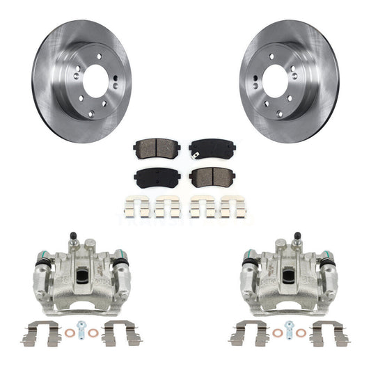 [Arrière] Disque et plaquette de frein pour 2015-2016 Hyundai Sonata GAS engine KC8-100414S