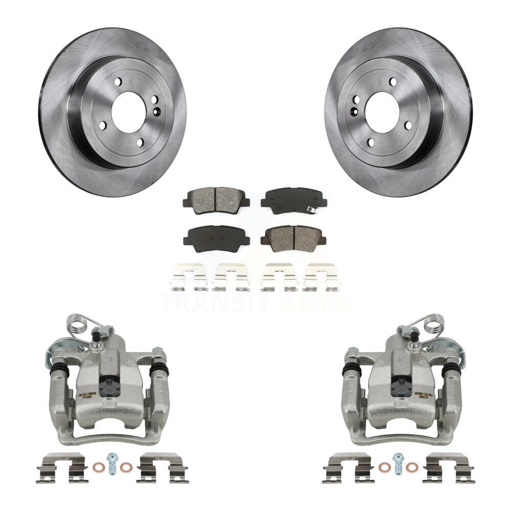 [Arrière] Disque et plaquette de frein pour 2012-2016 Hyundai Accent KC8-100416S