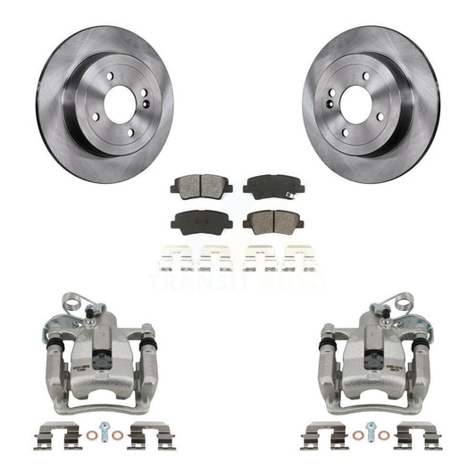 [Arrière] Disque et plaquette de frein pour 2012-2016 Hyundai Accent KC8-100416S
