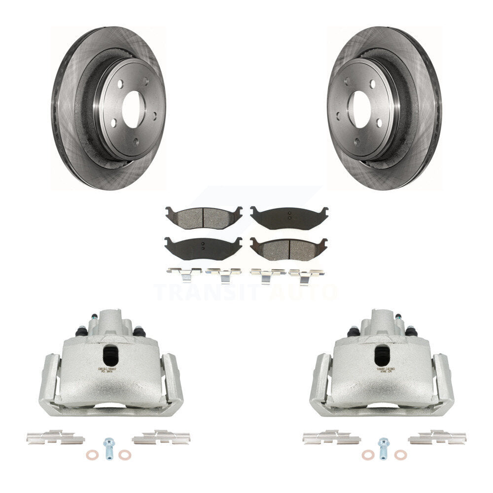 [Arrière] Disque et plaquette de frein pour Ram 1500 Classic Dodge Durango Aspen KC8-100425S