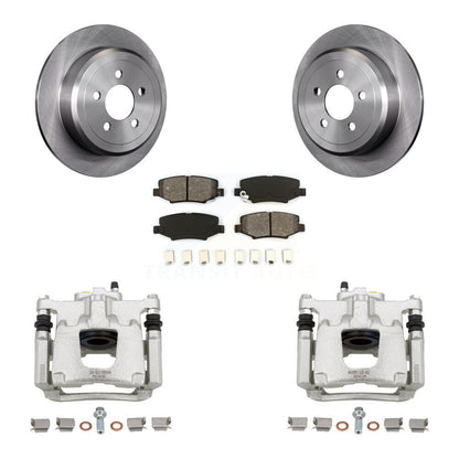 [Arrière] Disque et plaquette de frein pour Jeep Liberty Dodge Nitro KC8-100441S